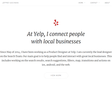 Tablet Screenshot of jeffreygochman.com